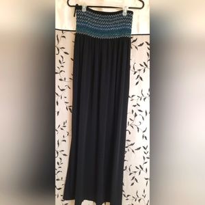 Strapless Maxi Dress
